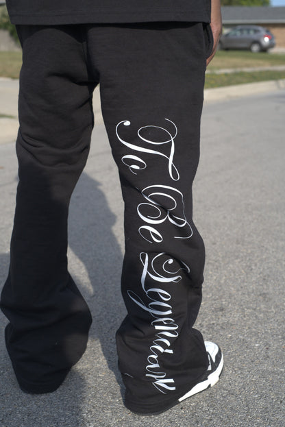 Chosen 1 stacked flare sweatpants